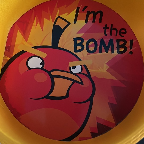Angry Bird “I’m The Bomb” Wooden Mirror Box Unisex - Picture 10 of 13
